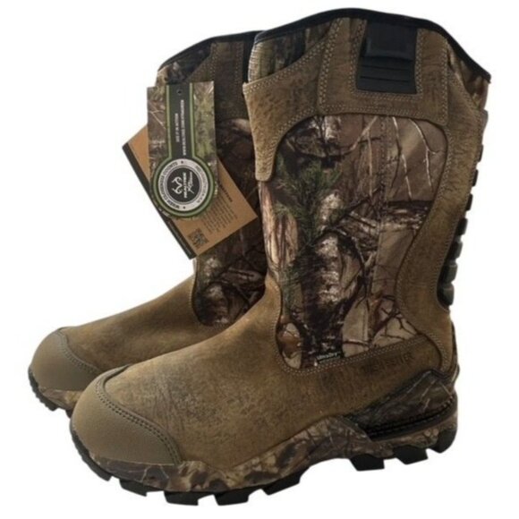 IRISH SETTER x REALTREE XTRA DEER TRACKER WELLINGTON CAMO HUNTING BOOT SIZE 13 - Picture 2 of 16